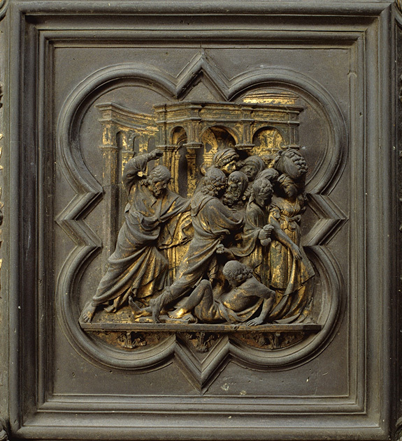 Panel VII - The Expulsion of the Money-Changers from the Temple